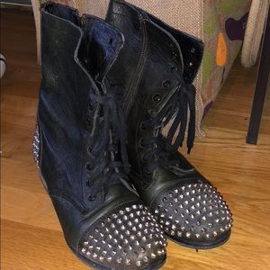 Steve Madden Combat Boots